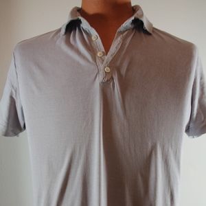 ELIE TAHARI Washed Lavandar Gray Polo Skirt * M